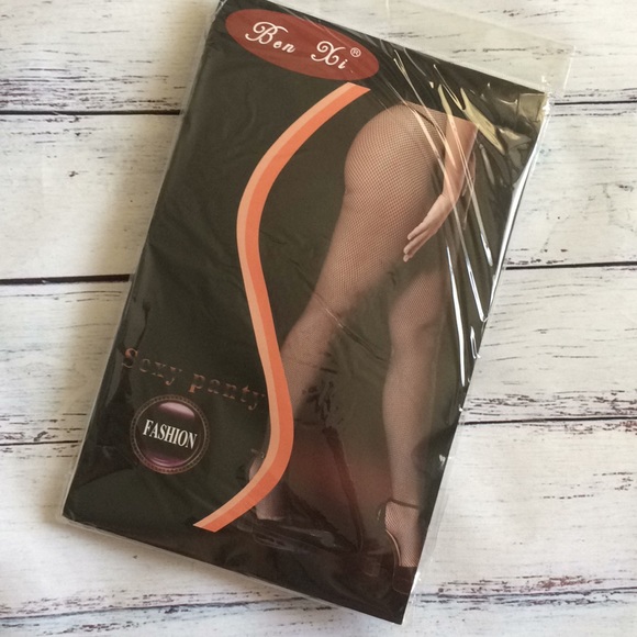 2/$13 🌈 fishnet tights hosiery pantyhose #3044 - Picture 3 of 3